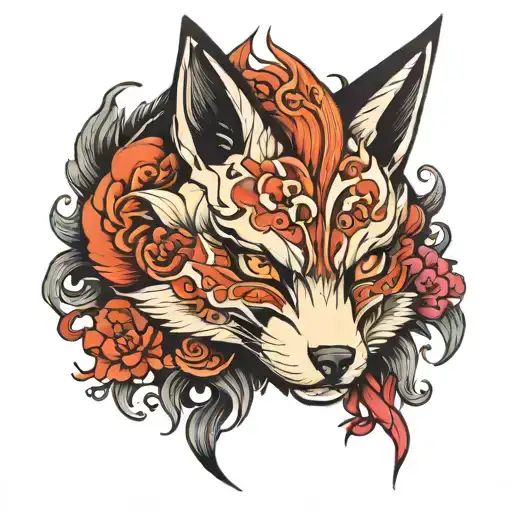 Kitsune Mask