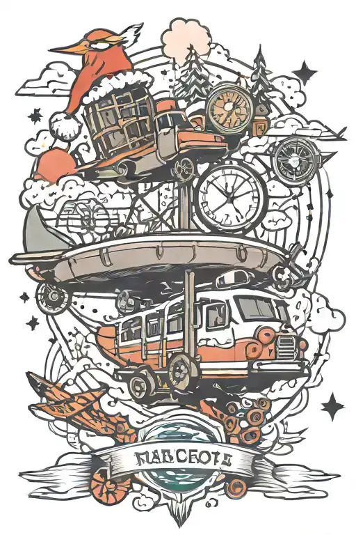 Holiday Travel Themed