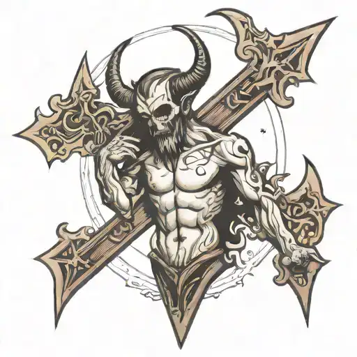Devil On A Cross