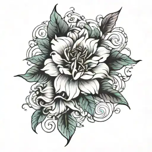 Flower Sleeve