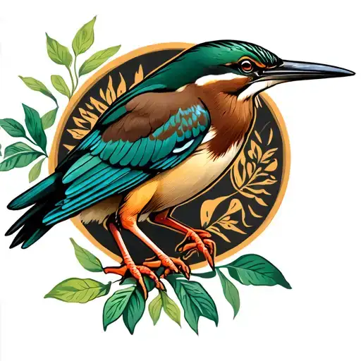 Green Heron Perched