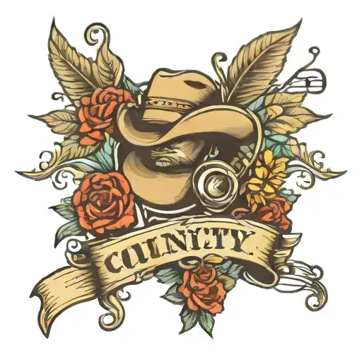 Country Music Themed