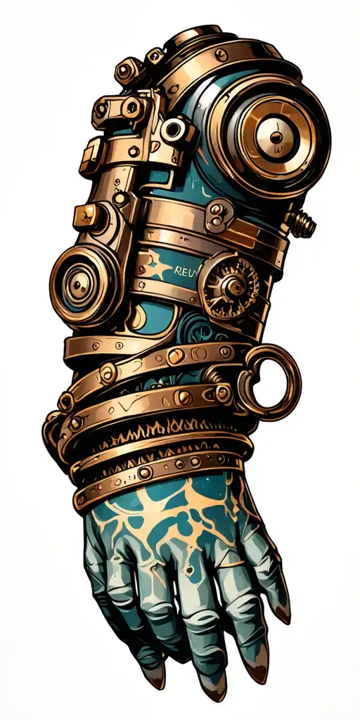 Steampunk Artificial Arm