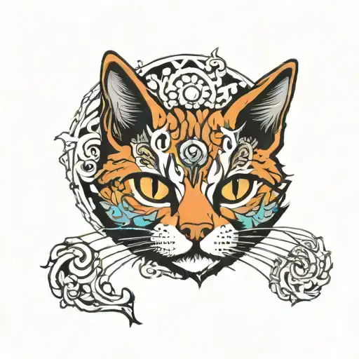 A Toxyc Cat Tatto With A Toxyc Ambient