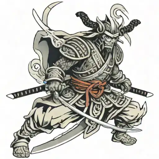 Ghost Samurai Warrior
