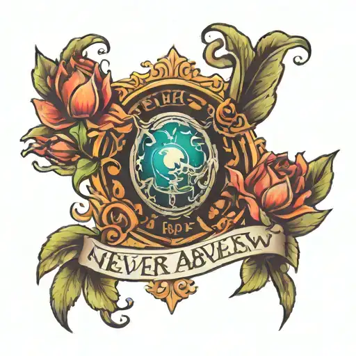Never Above Never Below Always By Your Side