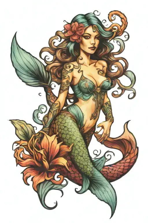 Aquarius Mermaid First Born Daughter