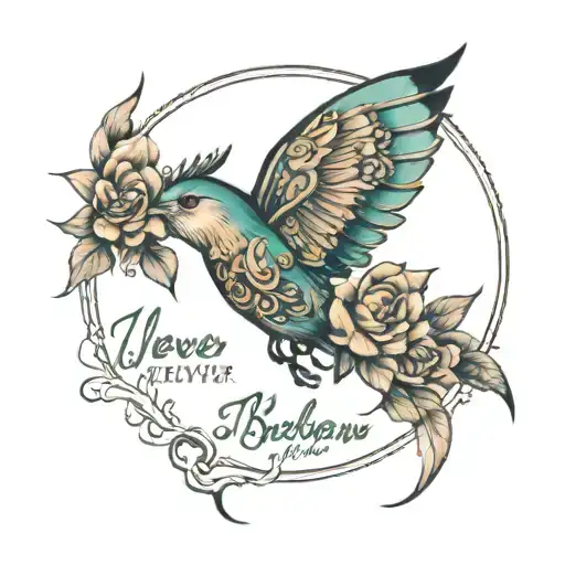 Never Above Never Below Always By Your Side