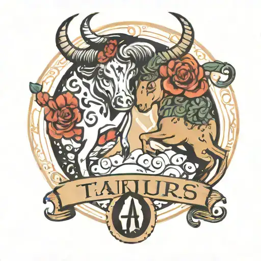 Taurus And Cancer Zodiac Sign With Initial A