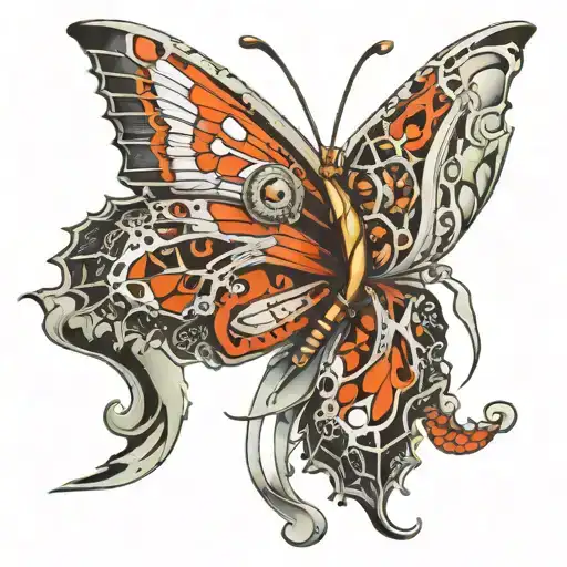 Biomechanical Butterfly