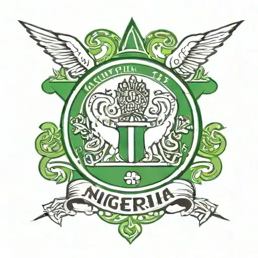 Nigeria Name Emblem