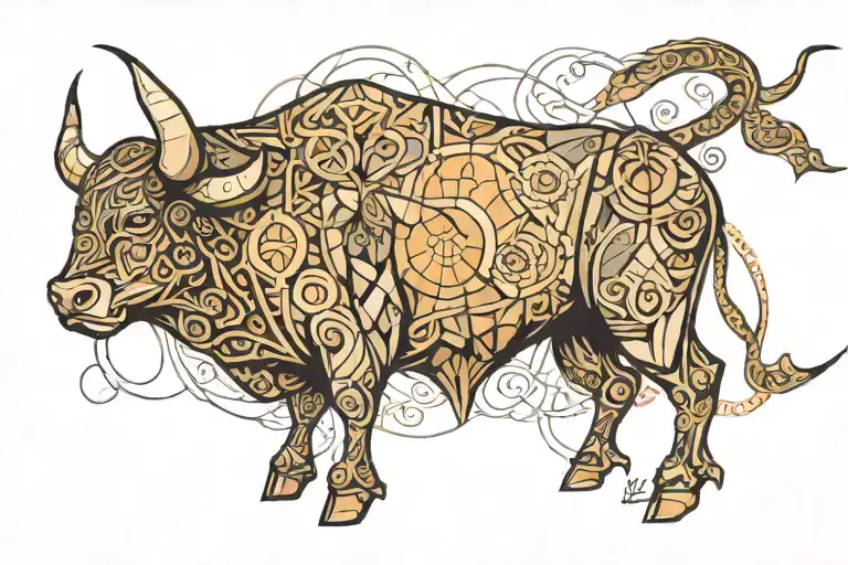 Taurus Geometrical Design Me A