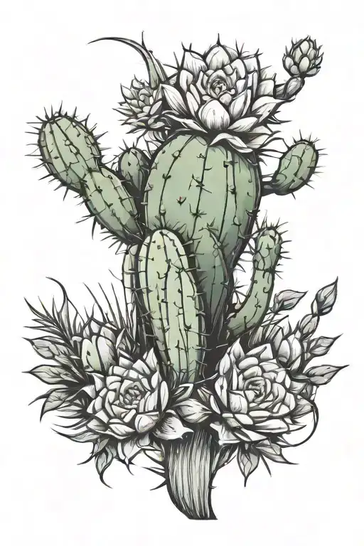 Cactus Scene