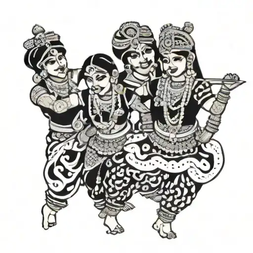 Ghungroo Worn By Indian Dancers