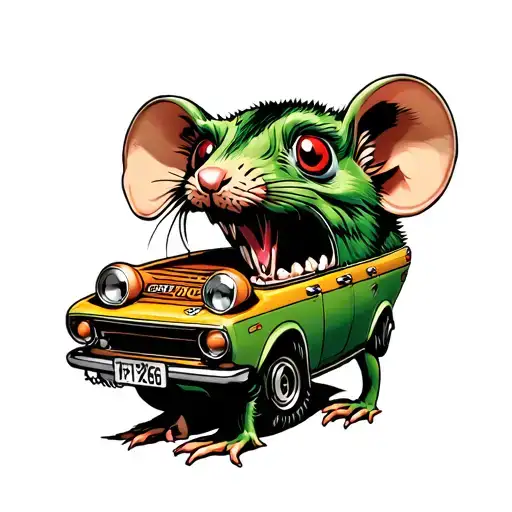 Rat Fink Toyota Corona