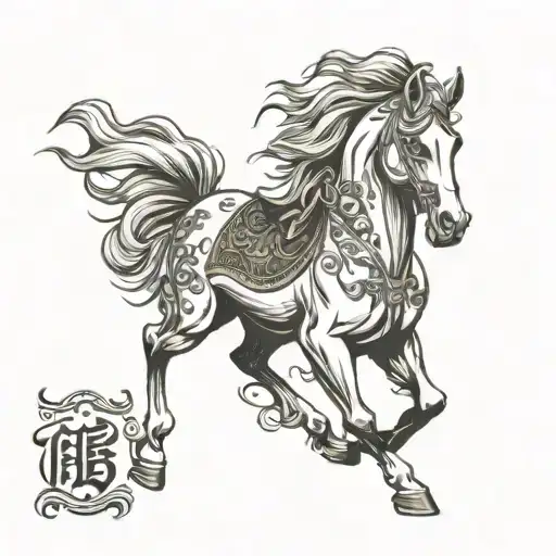 Horse Galloping