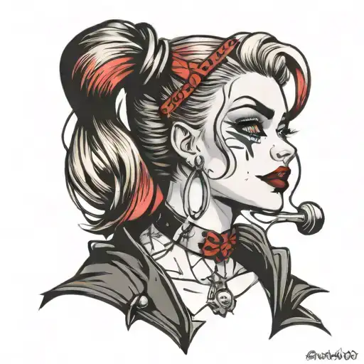 Pinup Harley Quinn