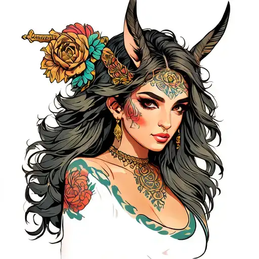 Centaur Woman All Powerful