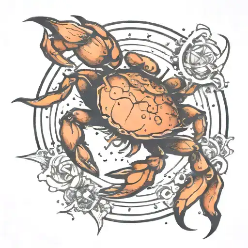 Astrological Sign Crab Cancer Constellation