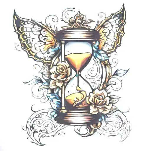Hour Glass Filled