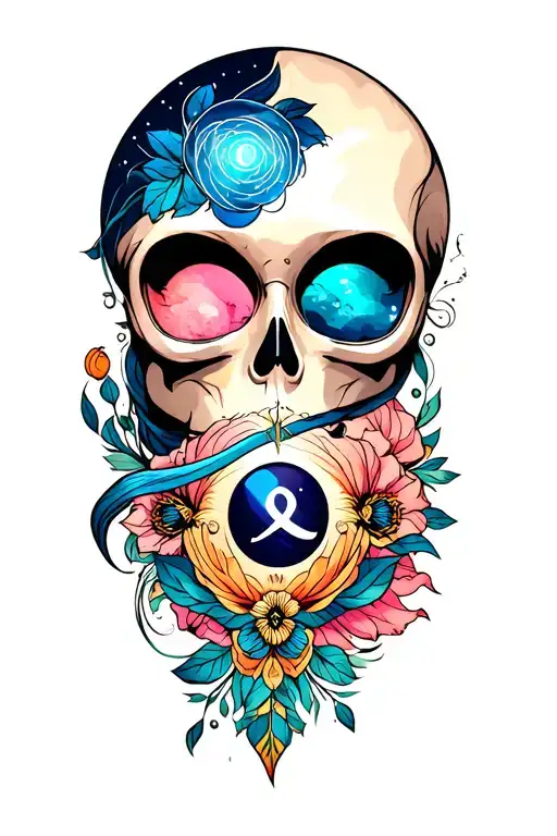 Infinity And Zero Together Representing