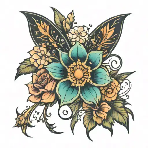 Floral Mystical Celestial