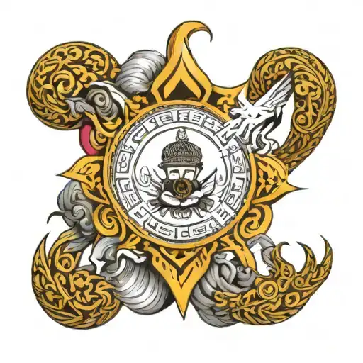 Religious Sikh Tattoo Return Over Sukh Vele Shukrana Dukh Vele Ardaas