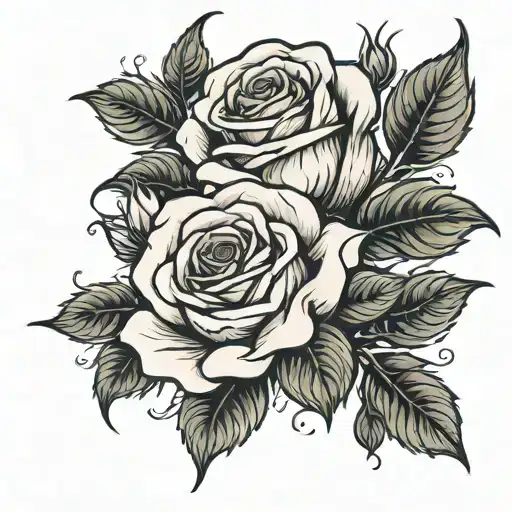 Roses Growing