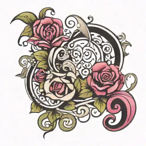 Alot The Word In Girly Cursive