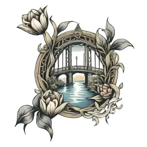 Tulip And Bridge
