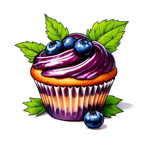 Strong Blueberry Muffin