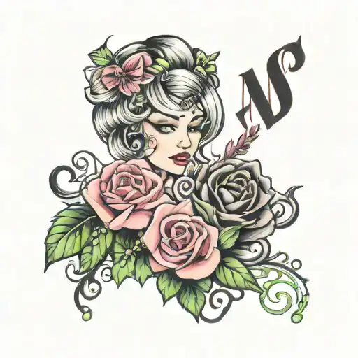 Sissy S Lut Tattoo In Letters