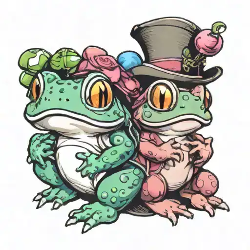 Toad And Toadette