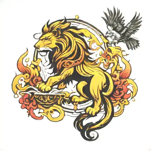 The Lion And The Phoenix