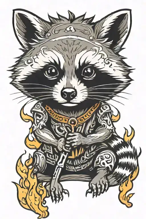 Raccoon Flame