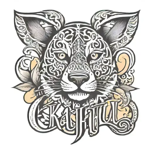 The Word Kahu With Paws