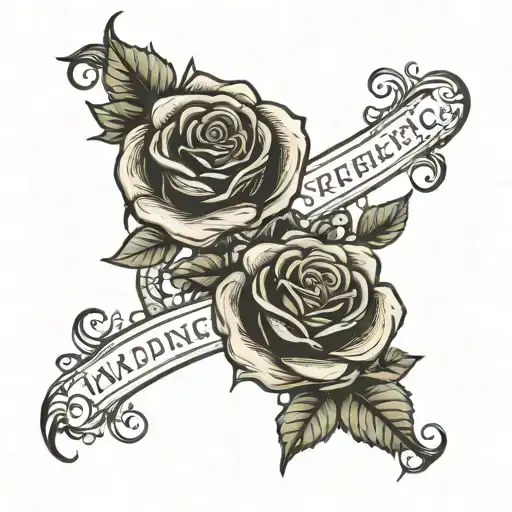 Rose Intertwined Name Madeleine Albright Name