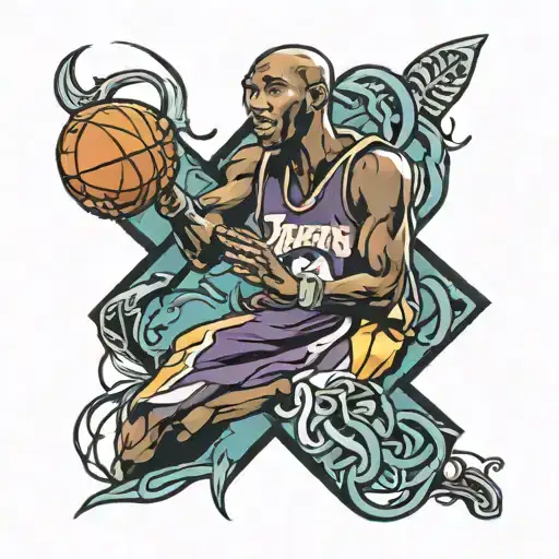 Kobe Bryant Logo Intertwined