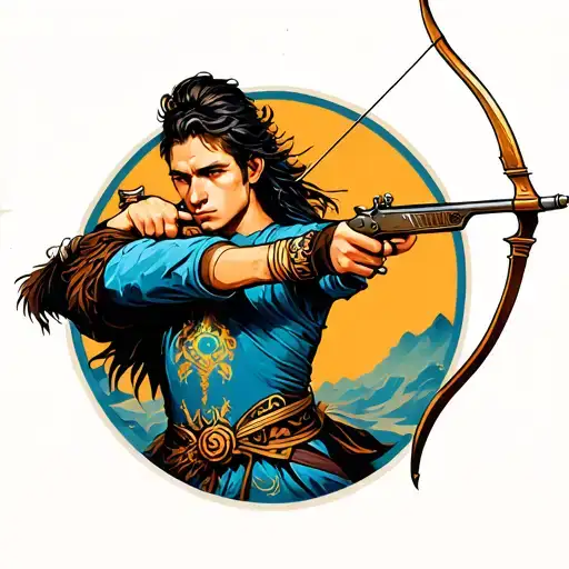 Sagittarius Archer Shooting