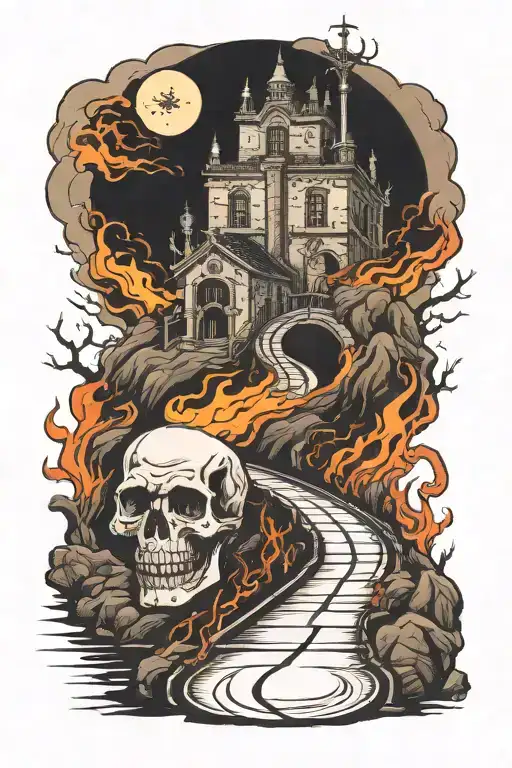 Dangerous Road Leading To Hell