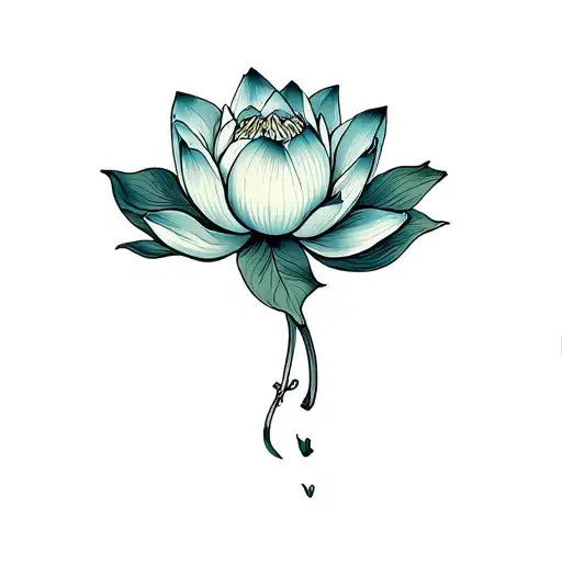 I Am Enough Lotus Flower