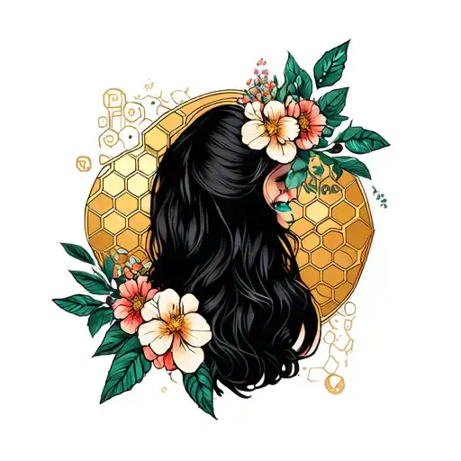 Zara And Honeycomb Background Leading