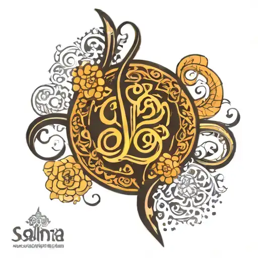 Name Tattoo Design Of Saishraddha