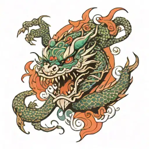 Korean Style Dragon