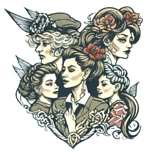 Military Mother Daughter Sister And Grandmother Loyality