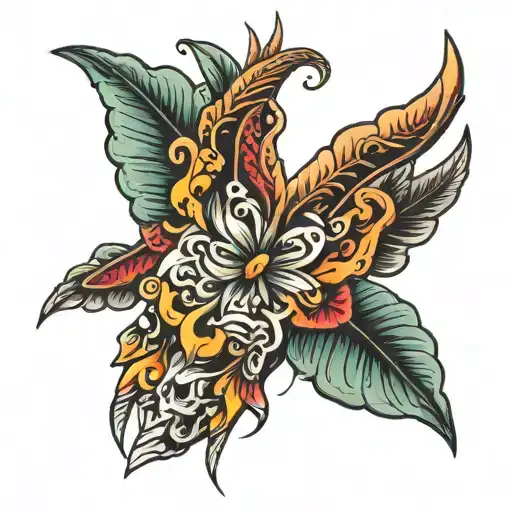Hand Tattoo Design