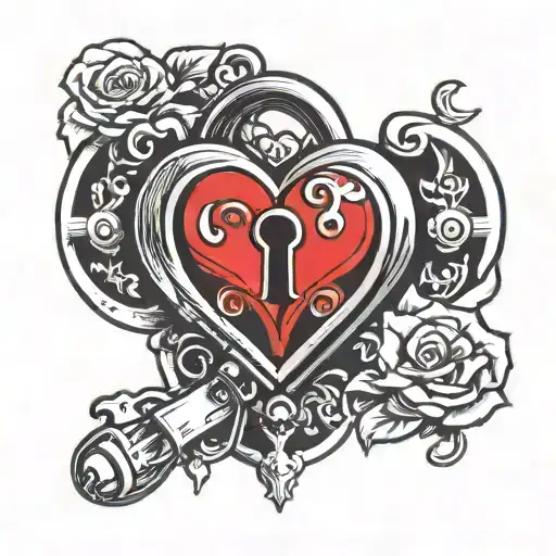 Heart Shaped Lock
