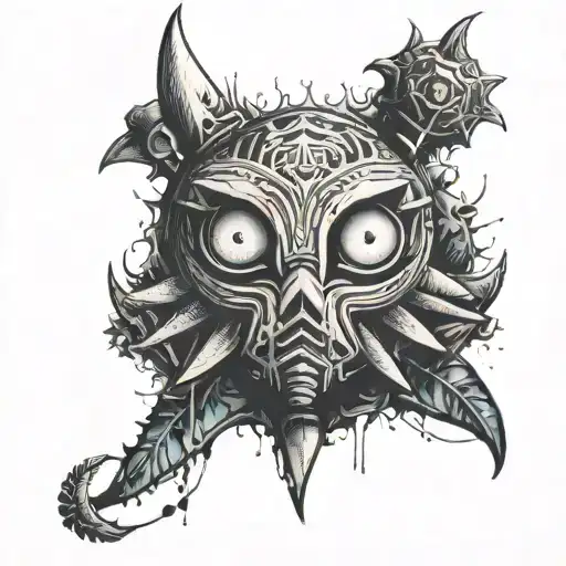 Dwell From Remnant 2 Holding Majora's Mask