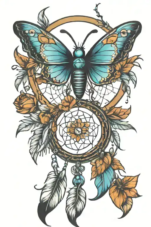 Dreamcatcher With Butterfly