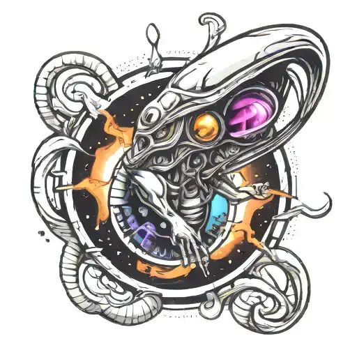 Alien In A Wormhole Interstellar